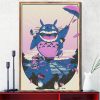 Totoro Studio Ghibli Anime on The Wall Art Posters and Prints Canvas Painting Wall Art Pictures 13 - Studio Ghibli AU Store