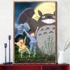 Totoro Studio Ghibli Anime on The Wall Art Posters and Prints Canvas Painting Wall Art Pictures 15 - Studio Ghibli AU Store