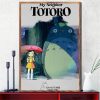 Totoro Studio Ghibli Anime on The Wall Art Posters and Prints Canvas Painting Wall Art Pictures 7 - Studio Ghibli AU Store