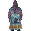 Trippy Castle in the Sky SG AOP Hooded Cloak Coat BACK Mockup - Studio Ghibli AU Store