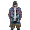 Trippy Castle in the Sky SG AOP Hooded Cloak Coat FRONT Mockup - Studio Ghibli AU Store