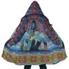 Trippy Castle in the Sky SG AOP Hooded Cloak Coat MAIN Mockup - Studio Ghibli AU Store