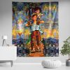 Trippy Grave of the Fireflies SG Vertical Wall Tapestry Main Mockup 1 - Studio Ghibli AU Store