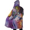 Trippy Howls Moving Castle SG AOP Hooded Cloak Coat SIDE Mockup - Studio Ghibli AU Store