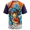 Trippy Nausicaa of the Valley of the Wind Studio Ghibli T Shirt 3D BACK Mockup - Studio Ghibli AU Store