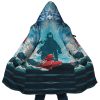 Trippy Porco Rosso SG AOP Hooded Cloak Coat MAIN Mockup - Studio Ghibli AU Store