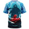 Trippy Porco Rosso Studio Ghibli T Shirt 3D BACK Mockup - Studio Ghibli AU Store