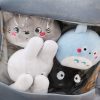 a bag of totoro plush toys 8 pcs plush my neighbour totoro soft doll stuffed cartoon 3 - Studio Ghibli AU Store