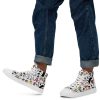 mens high top canvas shoes white left 62137df1976be - Studio Ghibli AU Store