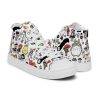 mens high top canvas shoes white right 62137df198198 - Studio Ghibli AU Store