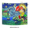 starry night ponyo wall tapestry 121 - Studio Ghibli AU Store