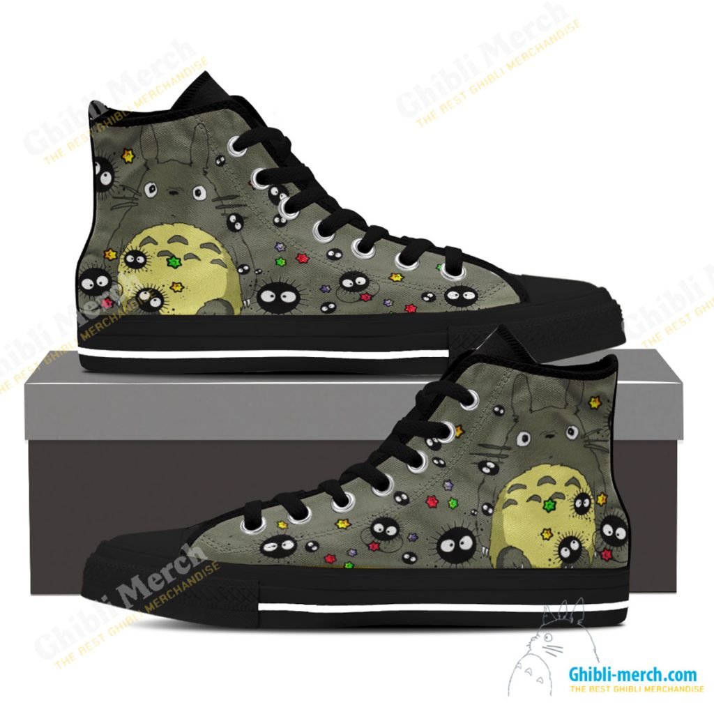 totoro soot sprites custom shoes - Studio Ghibli AU Store