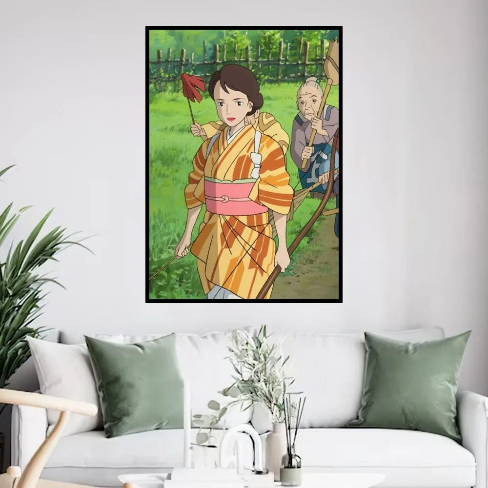 Anime The Boy and The Heron Ghibli Wall Art