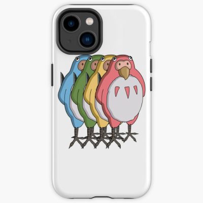 Studio Ghibli The Boy And The Heron Parakeets Phone Case